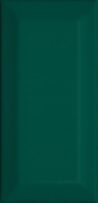 Керамическая плитка Kerama Marazzi Плитка Клемансо зелёный грань 7,4х15