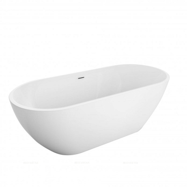 Акриловая ванна 150х73 см BelBagno Uno BB701-1500-730-K белая - 2 изображение