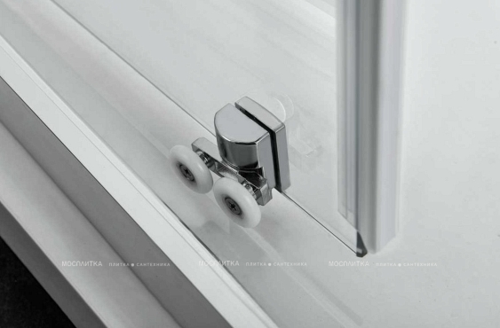 Душевая дверь Vincea Alpha 110x190 см, VDS-3AL110MT, профиль хром, стекло рифленое - 6 изображение