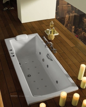 Акриловая ванна VitrA Neon 52540001000 180x80 см - 2 изображение