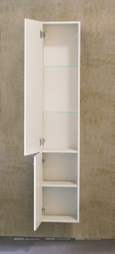 Шкаф-пенал Raval Quadro Qua.04.170/P/W, 35 см, белый - 4 изображение