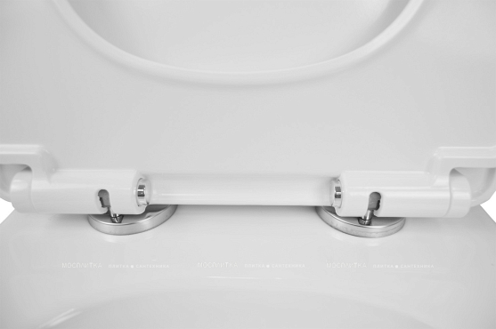 Унитаз-моноблок безободковый Azario Sente AZ-8614 с крышкой-сиденьем микролифт, белый - 7 изображение