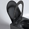 Унитаз подвесной Vincea Evo VT1-34SMB безободковый, черный матовое, ультратонкое soft-close сиденье - 7 изображение