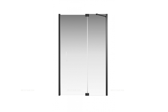 Душевая дверь Creto Tenta 120х200 см 123-WTW-120-C-B-8 профиль черный, стекло прозрачное