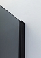 Душевая перегородка Cezares Liberta 110х195 LIBERTA-L-1-TB-110-GR-NERO, профиль черный, стекло тонированное - 2 изображение