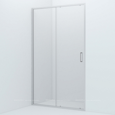 Душевая дверь в нишу 120 см Iddis Zodiac ZOD6CS2i69, стекло прозрачное - 2 изображение