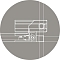 Душевой уголок Cezares SLIDER-A-2-80/90-BR-NERO стекло бронзовое, профиль черный матовый - 4 изображение