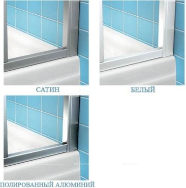 Душевая дверь Ravak Matrix MSDPS-100/80 L 0WLA4U00Z1 сатин стекло прозрачное транспарент - 15 изображение
