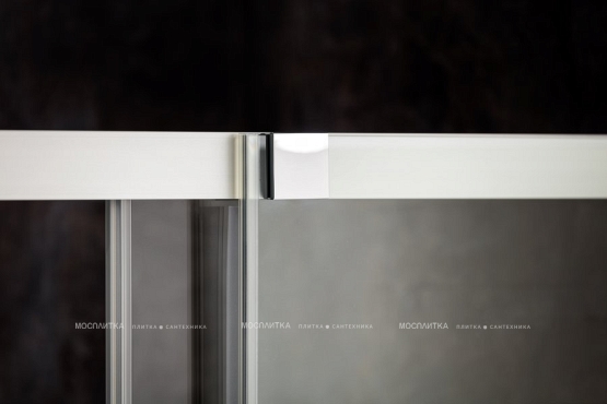 Душевая дверь Ravak Matrix MSDPS-110/80 правый сатин стекло прозрачное транспарент - 10 изображение