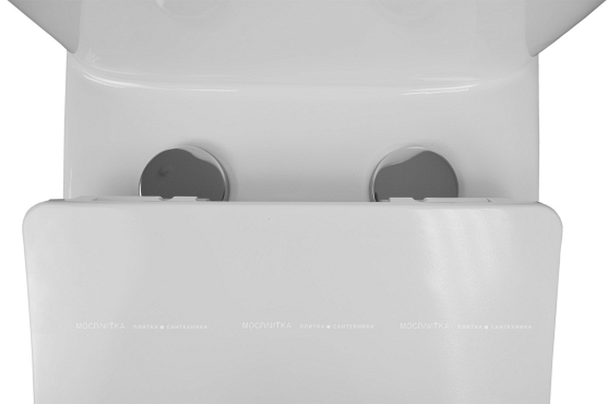 Унитаз-моноблок безободковый Azario Sente AZ-8614 с крышкой-сиденьем микролифт, белый - 14 изображение