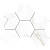 Мозаика ID01 Hexagon 25x28,5 непол.