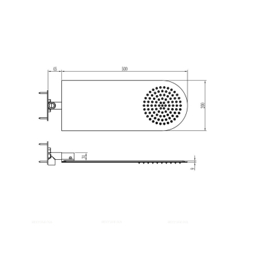 Душевой комплект RGW Shower Panels 50140801-01 хром - 8 изображение