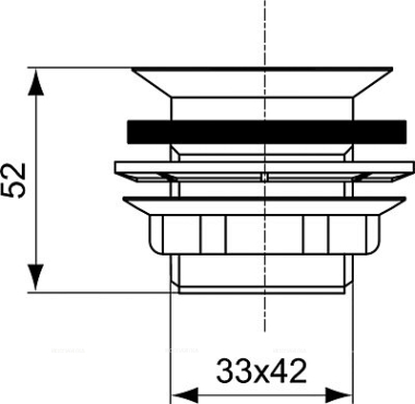 Решетка слива Ideal Standard D5850AA - 2 изображение