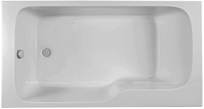 Акриловая ванна Jacob Delafon Bain-Douche 160x85 E6D066L-00 - 2 изображение