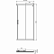 Реверсивная панель-дверь 100 см Ideal Standard CONNECT 2 Corner Square/Rectangular K9262V3 - 3 изображение